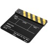 Acrylic 30x25cm Clapperboard Director Movie Clappers Film and Television Photography