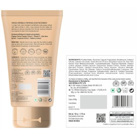 Oshea Herbals Papayaclean Anti Blemish Face Wash & Face Cream Combo for All Skin Types | Removes Impurities, Ligthens Blemish & Hydrates Skin | Enriched with Papaya Extracts & Vitamin E (150g + 50g)