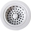 Westbrass A2165-50 4-1/4" OD Post Style Large Kitchen Basket Strainer