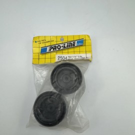 Tamiya Vintage Pro Line Tamiya Sand Scorcher Black Disc Rear Wheels Frog 100-R 2504