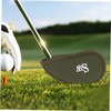 SUPVOX 12pcs PU Fake Leather Golf Iron Head Covers Reusable