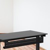 Stand Up Desk Store Under Desk Cable Management Tray Black