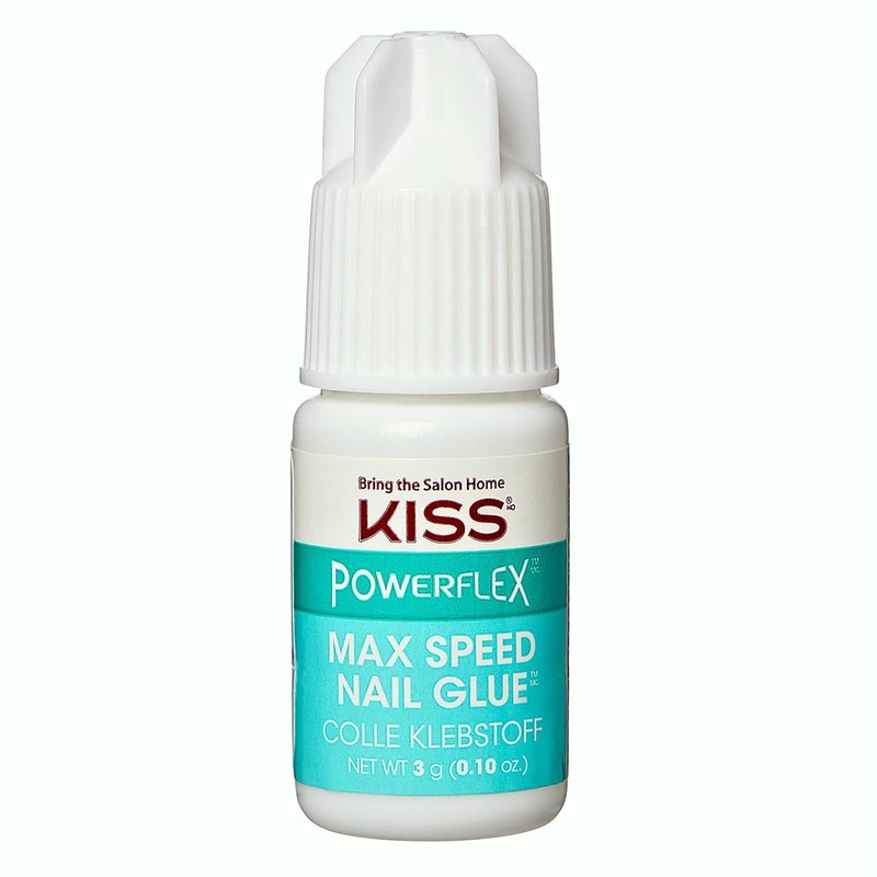 KISS PowerFlex Maximum Speed ​​Nails - Quick drying with nozzle