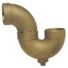 Nibco DWV P-Trap with Clean Out, Cast Bronze