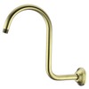 BESTILL 13 Inch S Shape Shower Head High Rise Extension