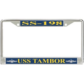MilitaryBest USS Tambor SS-198 License Plate Frame