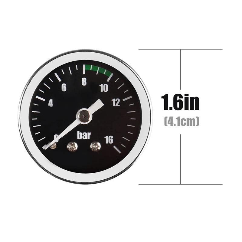 AlloverPower E61 Group Head Pressure Pump Gauge for Espresso Coffee