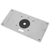 Denash Router Table Plate, Aluminum Alloy, Plunge Base, Multi-Functional Installation,