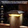 SIEDiNLAR 4x4 Solar Post Lights 50 Lumens 2 Modes, Post