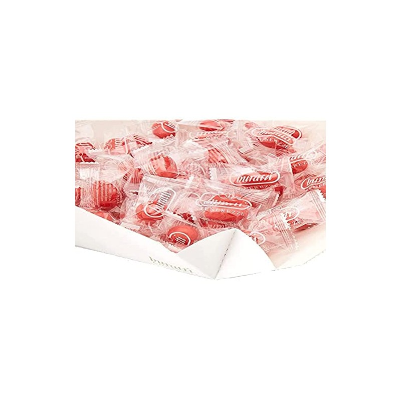 Buratti Confetti alla Mandorla Ricoperta di Cioccolato, Tenerezze Vassoio Rosso
