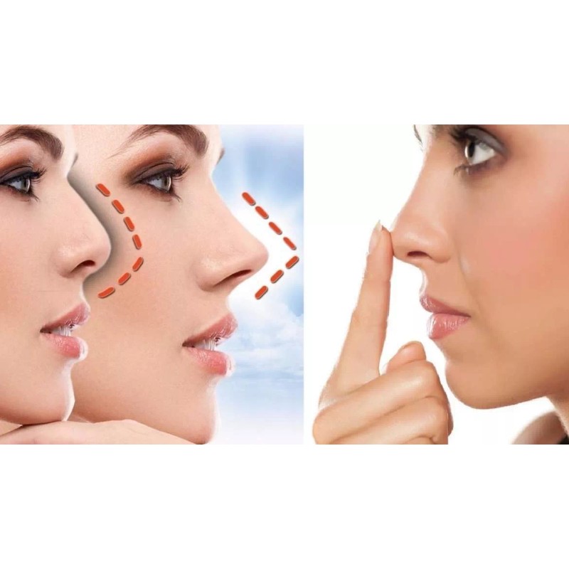 3D Rhinoplasty Respingadores Nasales 7 Pzs Corrector Invisible Estiliza