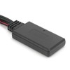Akozon Bluetooth Car Kit 6-Pin AUX Adapter with Microphone Wiring