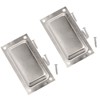 Inlet Handles, Stainless Steel, Rectangular, 128 x 83 mm, for