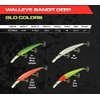 Bandit Walleye Deep Glo Pink Silver Sparkle 4 3/4 in