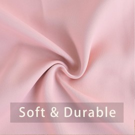 Cortinas rosadas para oscurecer la habitación de las niñas, 80 pulgadas, habitación de los niños, paneles de cortina para ventana de sala de estar, patio, puerta corredera, bolsillo para barra de
