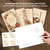 FLYAB 24 Pack Religious Thanksgiving Cards for Family Teachers Employees