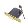 Sterling MLD530 5 Lever Deadlock, Brass
