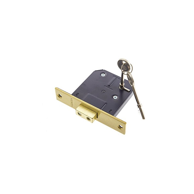 Sterling MLD530 5 Lever Deadlock, Brass