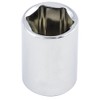 ITC 1/2-Inch Drive, 7/8“, Regular, 6 Point, SAE Chrome Socket,