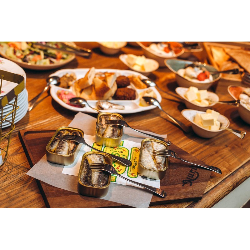 NURI Portuguese Sardines in Spiced Olive Oil - 4 Pack