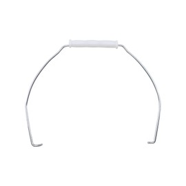 Chinflly 6 PCS Gallon Handle Replacement,Ergonomic Iron Replacement Bucket Handles with Plastic Grip for Household Garden Water Bucket