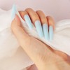 FLOFIA 336 Pieces Artificial Nails Long Ballerina Fingernails Matt False