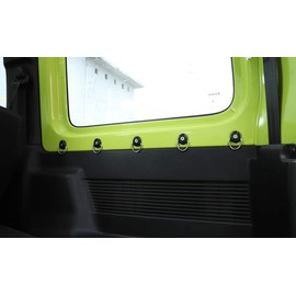 HLMNAKE 10pcs Car Boot Hooks for Suzuki Jimny JB64 JB74 2019-2024, for Securing Luggage Bags