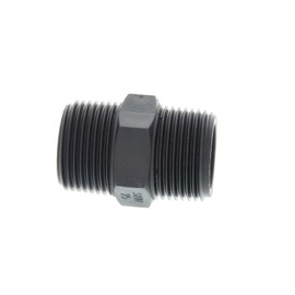 Hex Nipple 25mm BSP Plumbing Irrigation Poly Fitting Water Hansen
