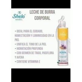 Leche De Burra Corporal Jabón Leche De Burra Shelo S019+s021