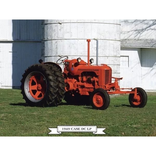 Case 1949 CASE Model DC LP Gas Tractor New Metal
