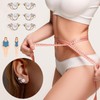 2 Pairs Lymphatic Earrings for Women Lymphatic Drainage Earrings Rhinestone