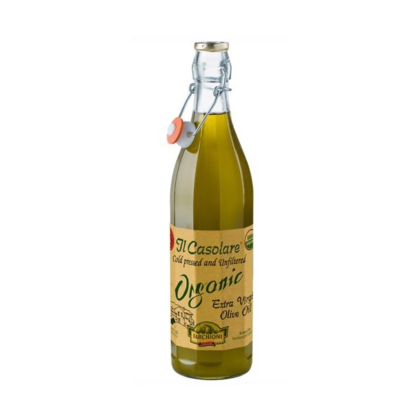 Il Casolare Organic Unfiltered Extra Virgin Olive Oil, 25.5 Ounce