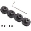 Treehobby 4PCS Metal Steel M1 Pinion Gear Sets 21T 22T