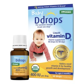Gotas Bebés Vitamina D3 Crecimiento Defensas 1.7ml Americano
