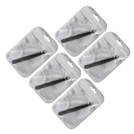Outanaya Ergonomic Eyebrow Clip Tweezers 5pcs Set for Women Makeup Tool Portable Clip