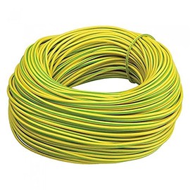 Ali's DIY Electrical PVC Yellow/Green Earth Sleeving - 2mm - 1 Metre Custom Cut Length