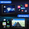 ESSGOO 9 Inch Android 14 4+64G Apple Carplay Stereo Bluetooth