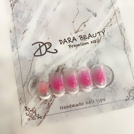 Dara Beauty January Art of the MonthCheek Nail❣ / 다라뷰티 1월 이달의아트치크네일❣