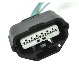 PEIUOK 5/6 Pins Mass Air Flow Sensor Meter Connector MAF Plug Compatible with Nissan Infiniti Altima Sentra Frontier Titan Murano 226807S000 Plug