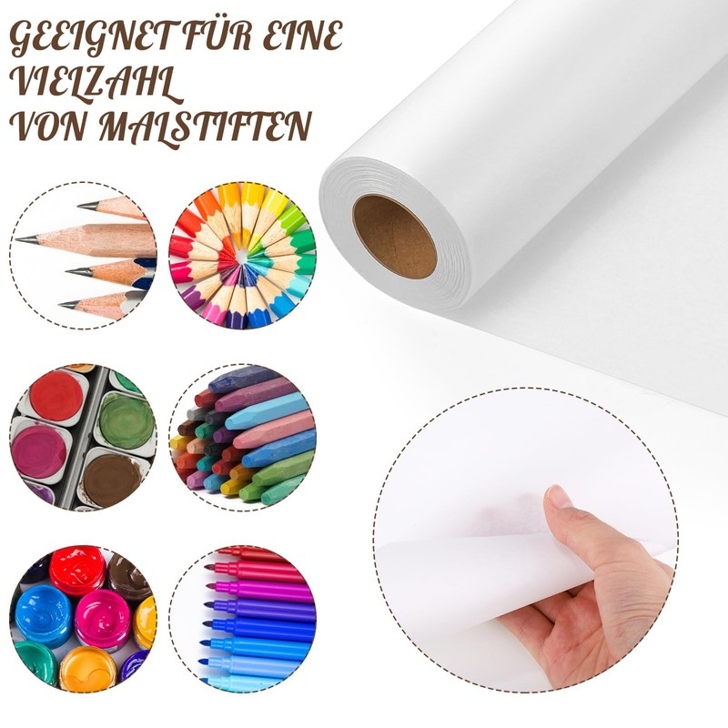Tracing Paper Roll, 30 cm x 60 m Tissue Paper