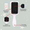 Onpalette Santa-Themed Christmas Hair Brush & Matching Hair Claw Clip