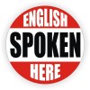 Unbranded/Generic 3pk- English Spoken Here Hard Hat Decals Helmet Stickers Sarcastic Toolbox Funny