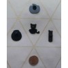 "Liquid Black Cat Set Nr. 1" x4 Pin Set (Artistic