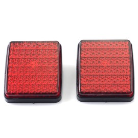 ROBUST 2 Pcs Rear Bumper Reflector Red Lens for Citroen Jumper Fiat Doblo Ducato Peugeot Boxer 46522717