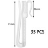 35 PCS Plastic Lifting Adjustable Pinch Pleat Curtain Hooks