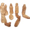 Holy Land Market Olive Wood Carved Nativity Set - Medium