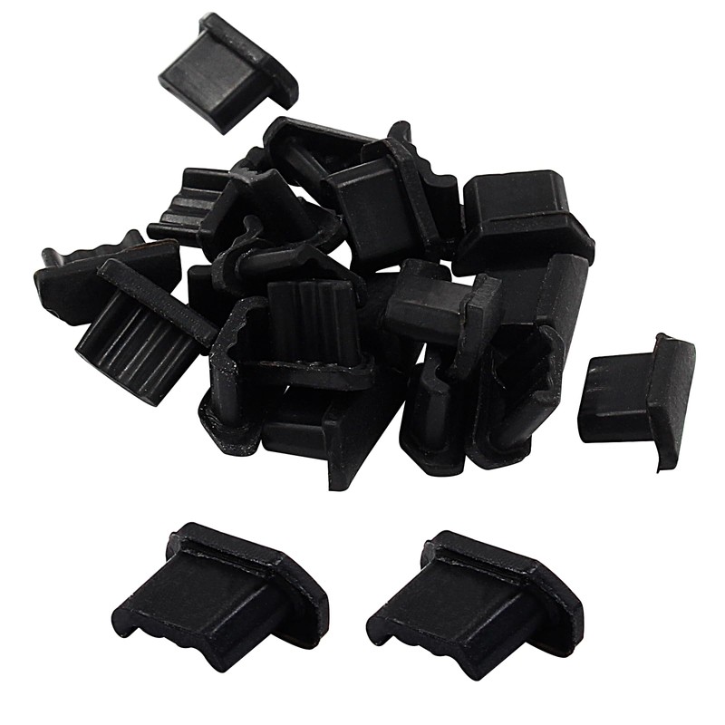 Jiozermi 20 PCS Micro USB Anti Dust Plug - Silicone