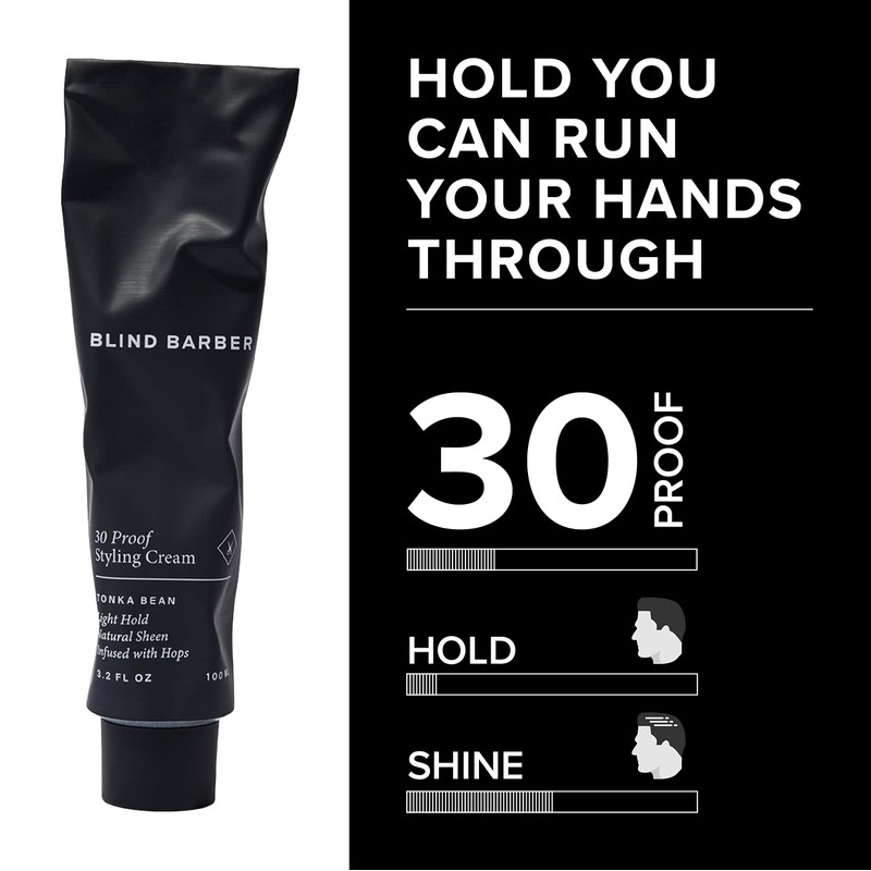 Blind Barber 30 Proof Hair Cream for Men - Styling