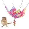 Hamster Weave Hammock Hanging Small Animal Cage Hammock for Chinchilla
