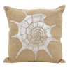 SARO LIFESTYLE Neptunian Collection Down Filled Shell Throw Pillow/, Shell,
